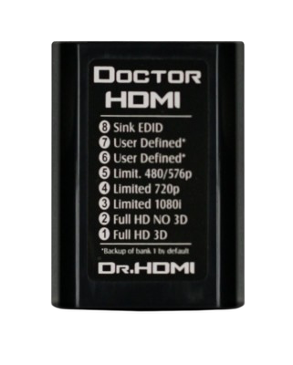 مفتاح بنوك Dr HDMI من 1 Full HD 3D إلى 8 Sink EDID