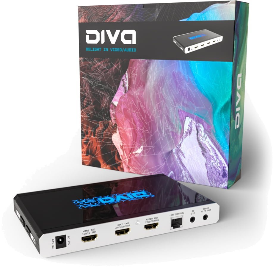 HDfury Diva مصفوفة HDMI بدقة 4K وسرعة 18Gbps ومستخرج صوت